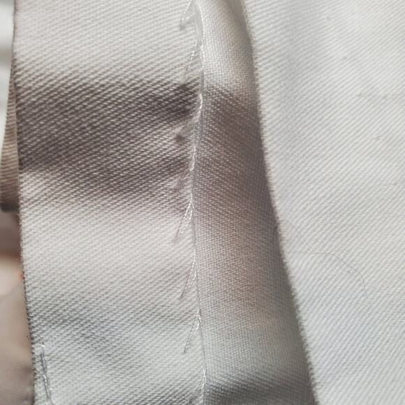 Vintage White Nurse Dress Coat Size M - Picture 8 of 9